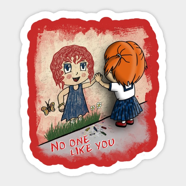 No one like you - Redheads Sticker by lallama